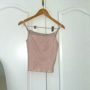 Pink tank top
